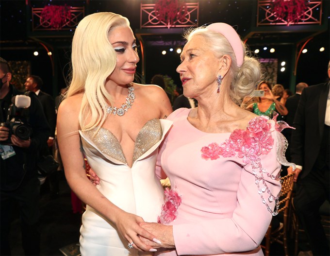 Lady Gaga & Helen Mirren