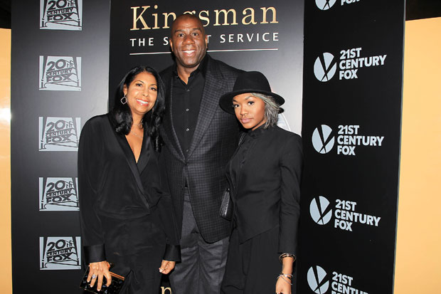 Cookie Johnson, Magic Johnson, Elisa Johnson