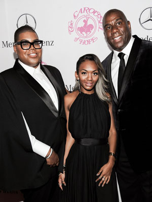 EJ Johnson, Elisa Johnson, Magic Johnson
