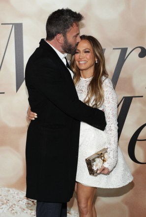 Ben Affleck and Jennifer Lopez
'Marry Me' film premiere, Los Angeles, California, USA - 08 Feb 2022