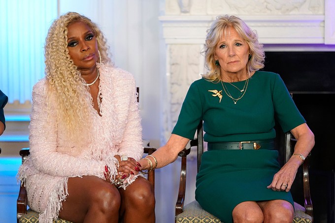 Mary. J. Blige & Jill Biden in 2022