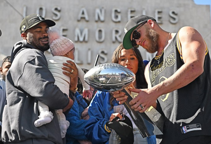 Rams Parade, Super Bowl, Coliseum, Los Angeles, California, United States – 16 Feb 2022