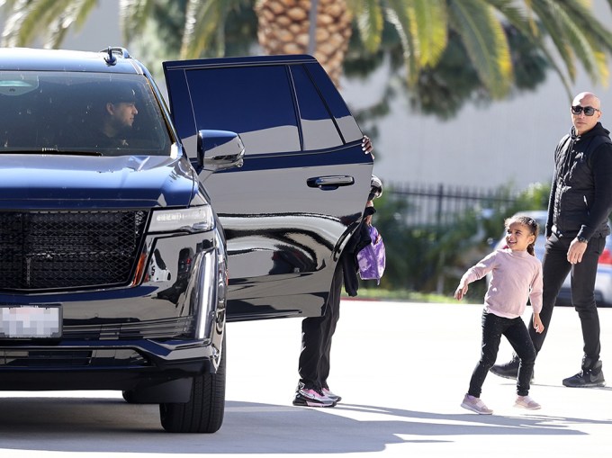 Dream Kardashian Waves Goodbye