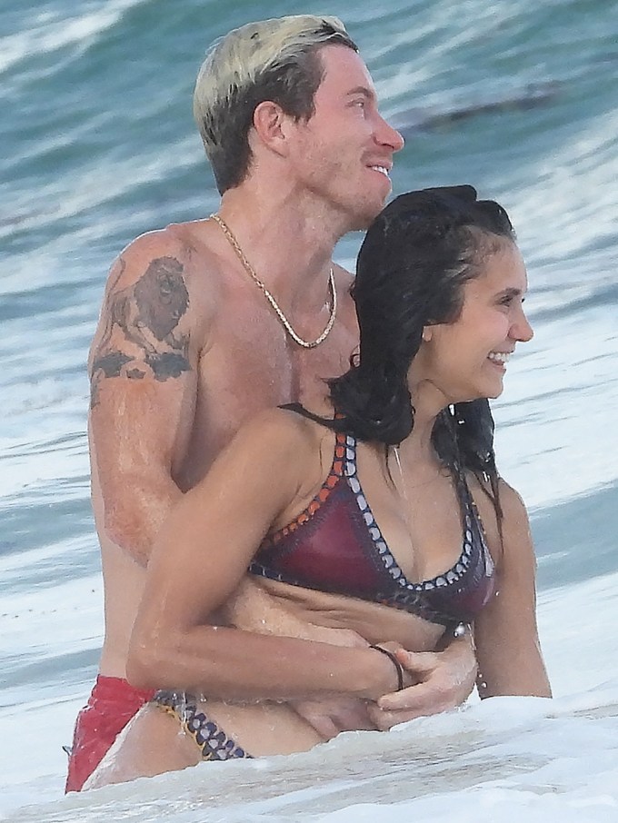 Nina Dobrev & Shaun White on Vacation