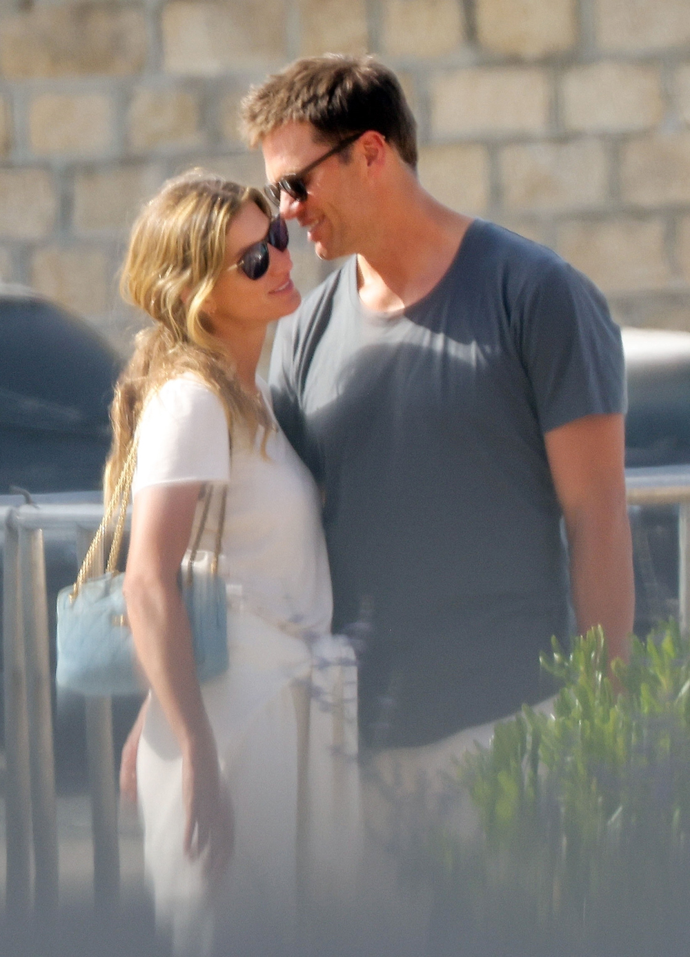 Saint-Tropez, FRANCE  - *EXCLUSIVE*  - Tom Brady cuddles up to his wife, Gisele Bunchchen, as the couple enjoys a romantic getaway to Saint Tropez. The Brazilian model smiled as Tom leaned in and whispered in her ear as the couple was spotted briefly over the weekend during a casual outing. The pair, who have been married for 13 years, has been enjoying some time together before Tom returns to the field again for his 23rd NFL season after initially announcing his retirement in February. The seven-time Super Bowl champion and five-time Super Bowl MVP announced roughly a month later that he'd changed his mind and would play another season with the Buccaneers.

*PHOTOS SHOT ON 06/27/2022*

Pictured: Gisele Bundchen, Tom Brady

BACKGRID USA 29 JUNE 2022 

BYLINE MUST READ: BACKGRID

USA: +1 310 798 9111 / usasales@backgrid.com

UK: +44 208 344 2007 / uksales@backgrid.com

*UK Clients - Pictures Containing Children
Please Pixelate Face Prior To Publication*