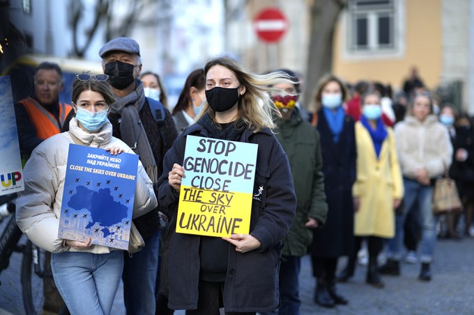 A Protest In Lisbon