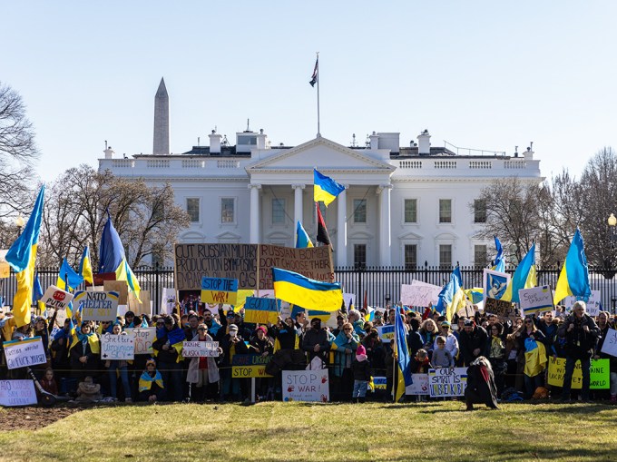 Protest At The White House