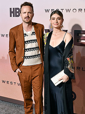 aaron paul lauren parsekian