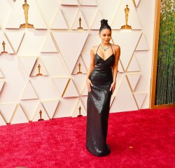 Vanessa Hudgens arrives for the 94th annual Academy Awards at the Dolby Theatre in the Hollywood section of Los Angeles on Sunday, March 27, 2022.
Academy Awards 2022, Los Angeles, California, United States - 27 Mar 2022