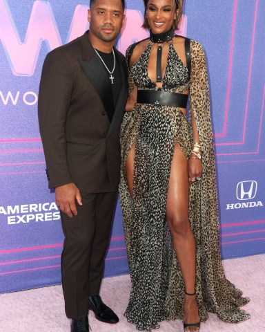Russell Wilson and Ciara
Billboard Women in Music Awards, Arrivals, Los Angeles, California, USA - 02 Mar 2022