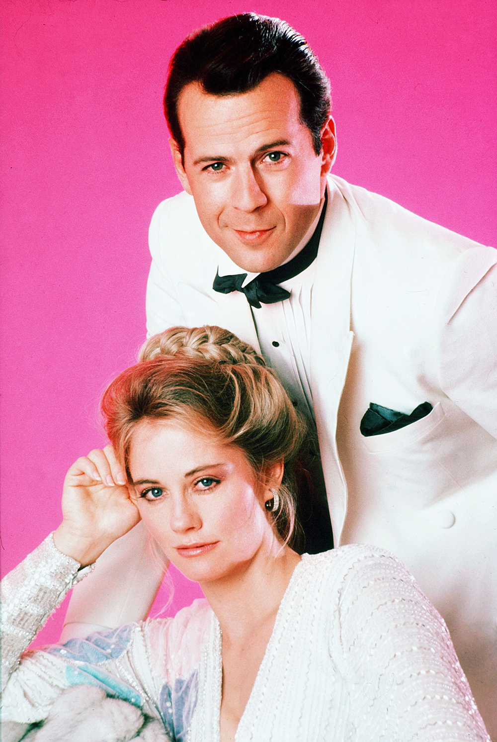 Editorial use only. No book cover usage.
Mandatory Credit: Photo by Abc-Tv/Kobal/Shutterstock (5880624i)
Cybill Shepherd, Bruce Willis
Moonlighting
ABC-TV
USA
Television