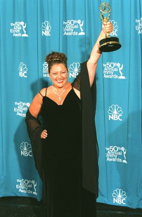 Camryn Manheim1998 Emmy Award RoomSeptember 12, 1998 1998 Emmy Award WinnersCamryn Manheim 50th Annual Emmy Awards Ceremony Deadline Room.Photo by Eric Charbonneau ® Berliner Studio / BEImages