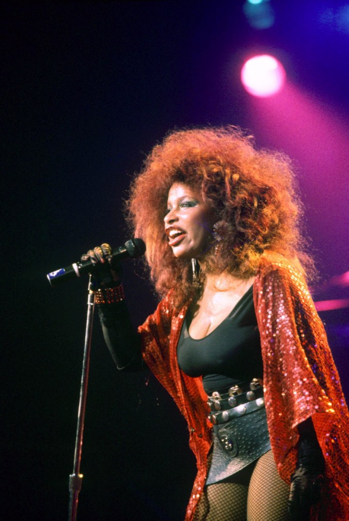 Chaka Khan Performs