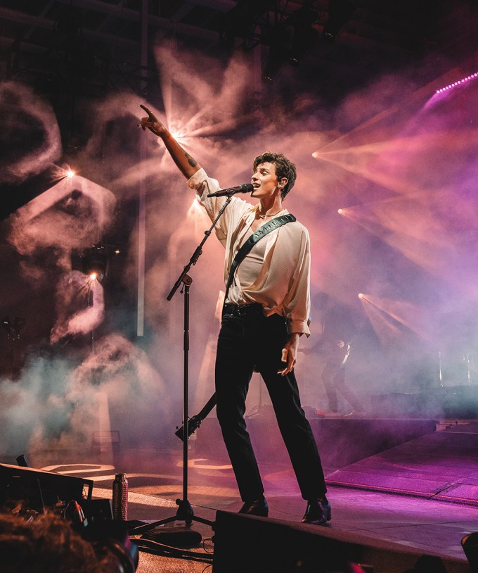 Shawn Mendes performs onstage at Samsung Galaxy + Billboard presented by SIKI