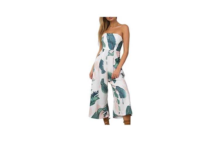 womens tropical jumpsuit reviews