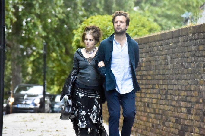 Helena Bonham Carter & Rye Holmboe In London