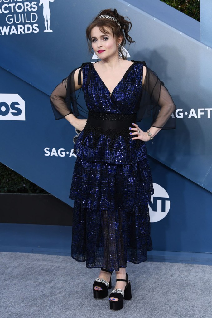 Helena Bonham Carter At The SAG Awards