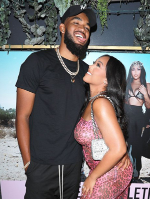 Jordyn Woods & Karl-Anthony Towns
