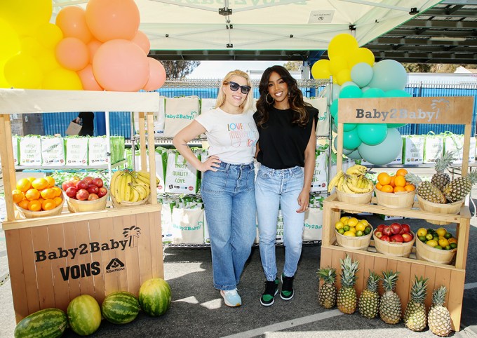 Kelly Rowland Hosts Baby2Baby’s B2B Safe Distribution