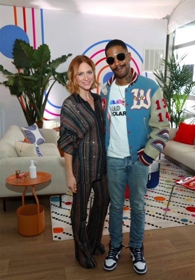 Kid Cudi and Brittany Snow