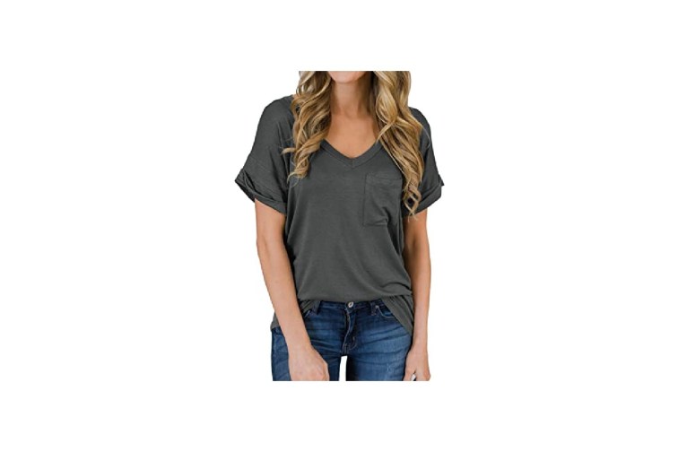 womens v neck shirt reviews