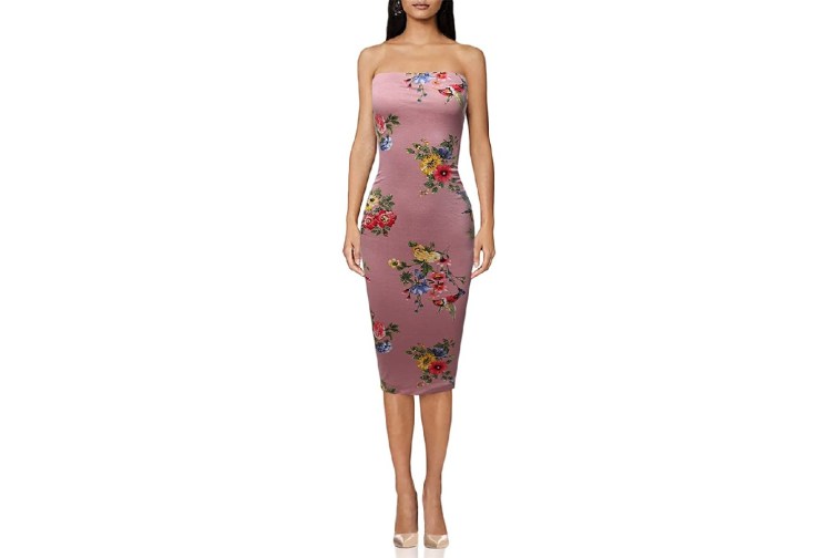 strapless midi dress reviews