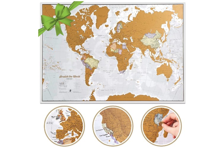 scratch off world map poster reviews