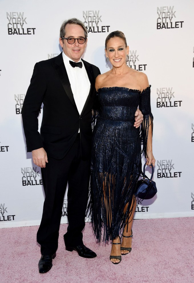 Matthew Broderick & SJP In 2017