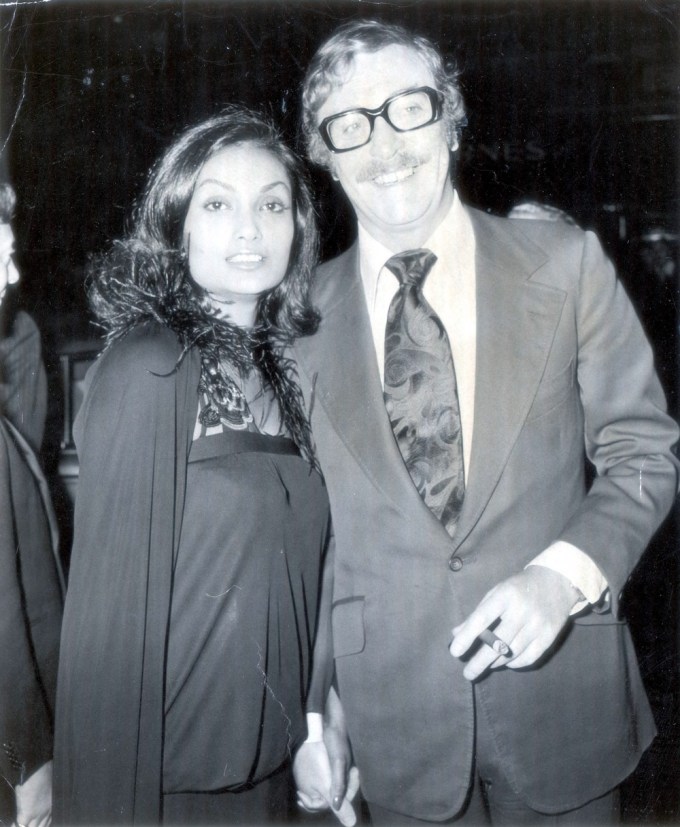 Michael Caine & Wife Shakira: Photos
