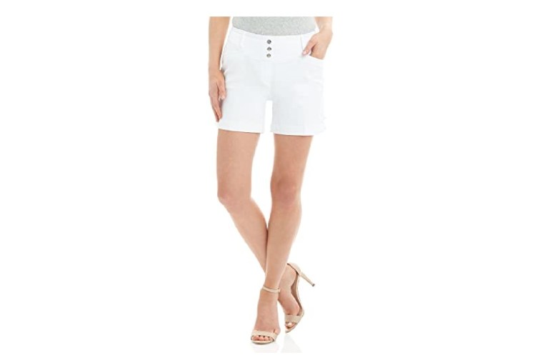 womens white shorts reviews