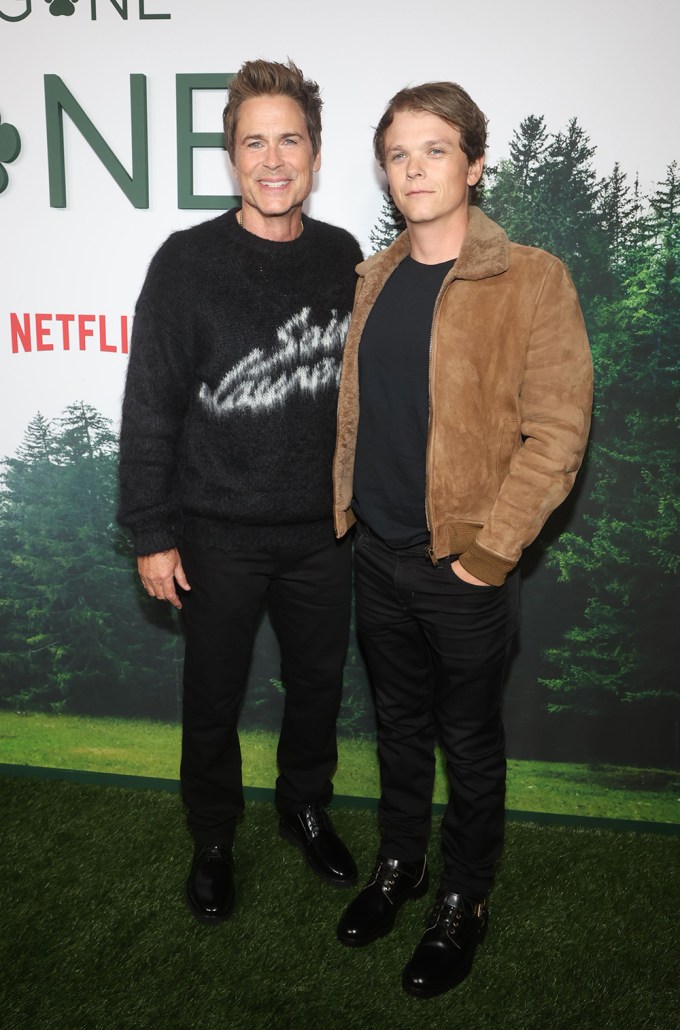 Rob Lowe & John Owen Lowe at the ‘Dog Gone’ premiere