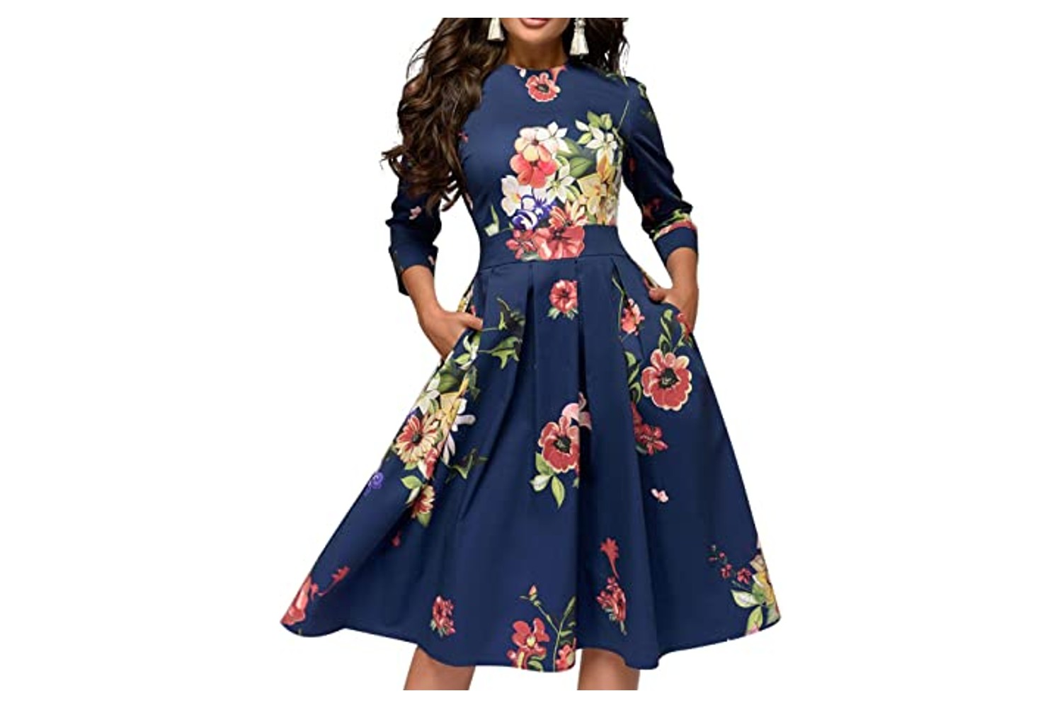 floral midi dress reviews