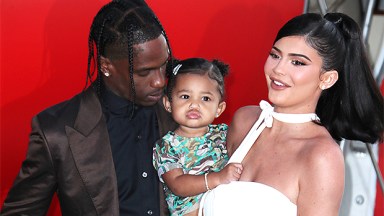 Travis Scott, Stormi Webster, Kylie Jenner
