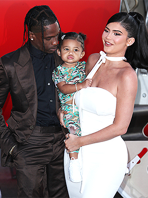 Travis Scott, Stormi Webster, Kylie Jenner