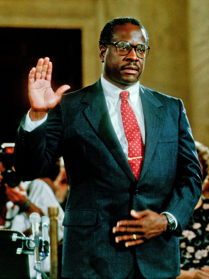 Clarence Thomas At His 1991 Confirmation Hearings