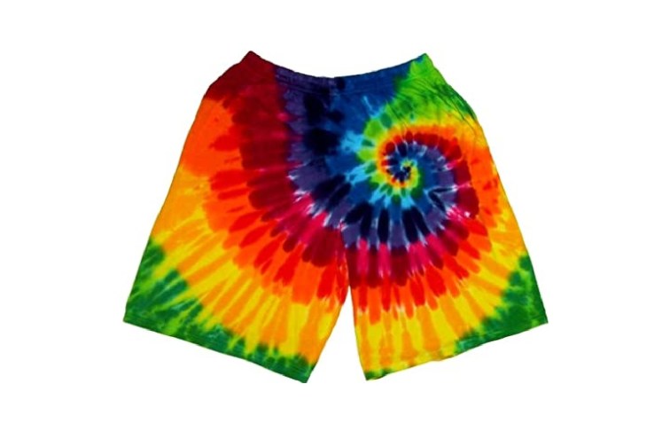 tie dye shorts reviews