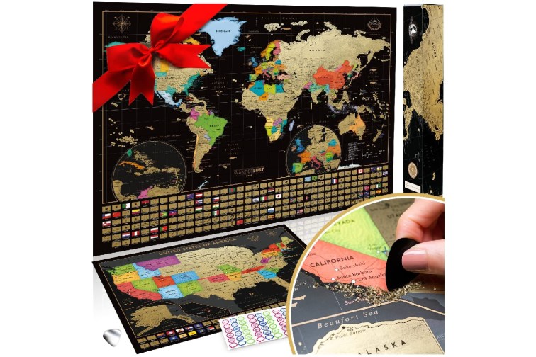 scratch off world map poster reviews