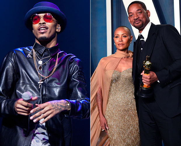 August Alsina; Will & Jada Pinkett Smith