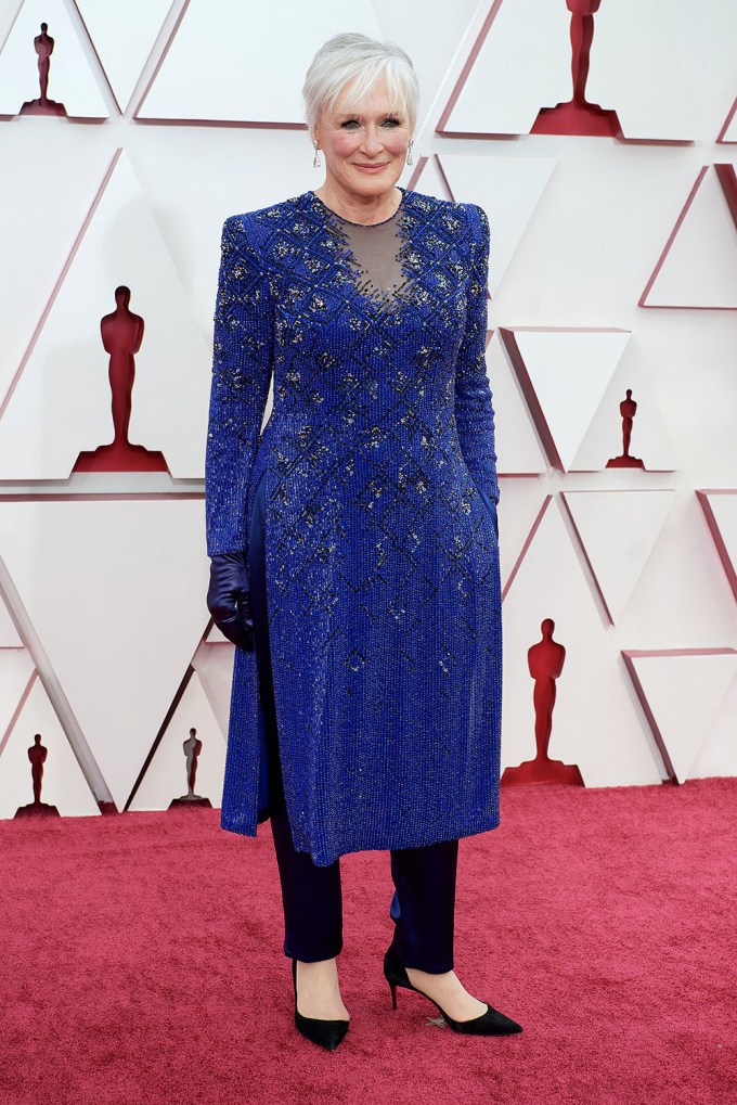 Glenn Close At The 2021 Oscars