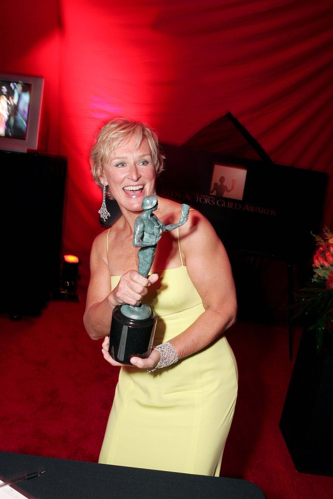 Glenn Close Wins At The 2005 SAG Awards