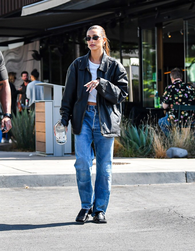 Hailey Bieber At Erewhon