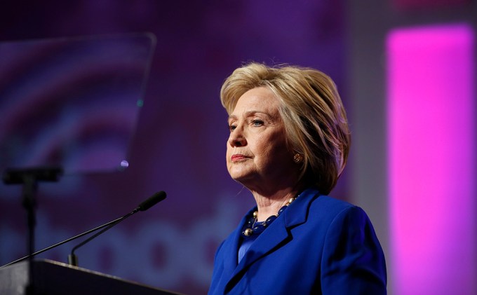 Hillary Clinton in 2016