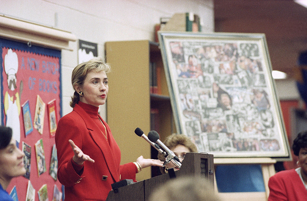 Hillary Clinton, Little Rock, USA