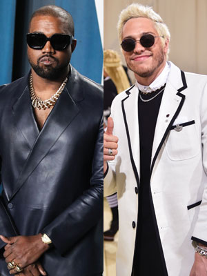 Kanye West, Pete Davidson