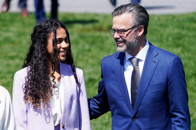 Patrick G. Jackson & Leila Jackson At The WH