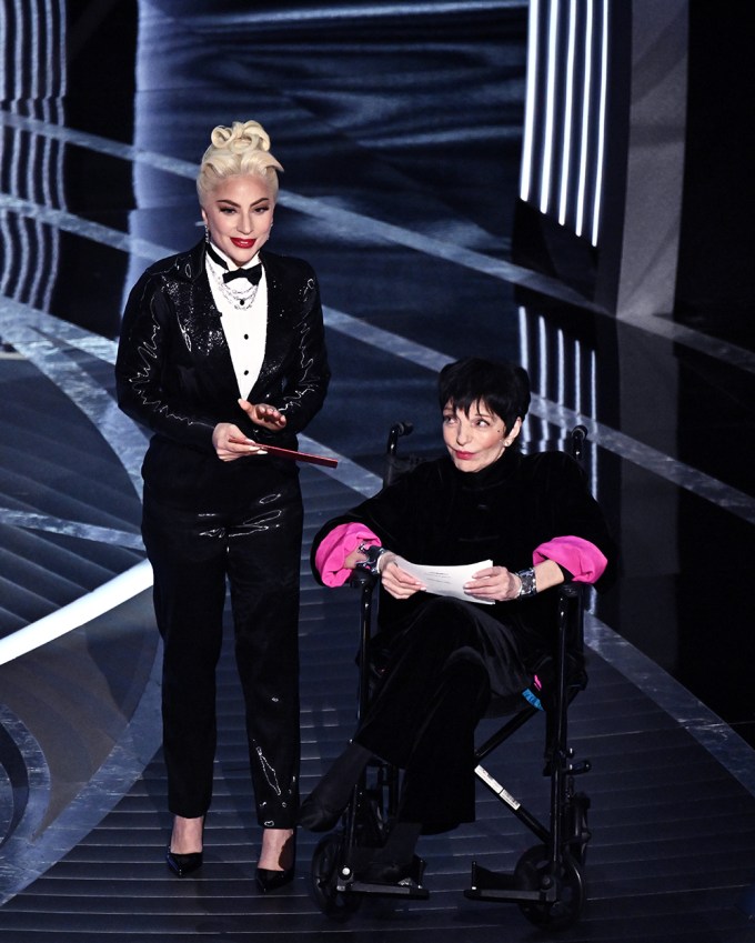 Liza Minelli & Lady Gaga At The 2022 Oscars