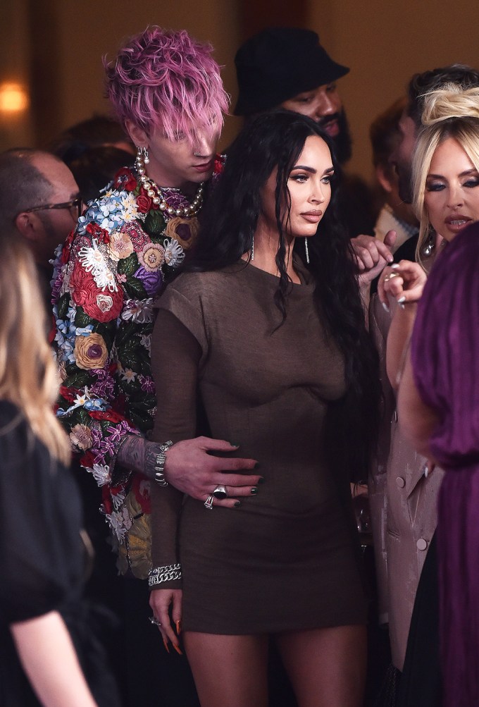 Megan Fox and Machine Gun Kelly at the Daily Front Row Awards 2022