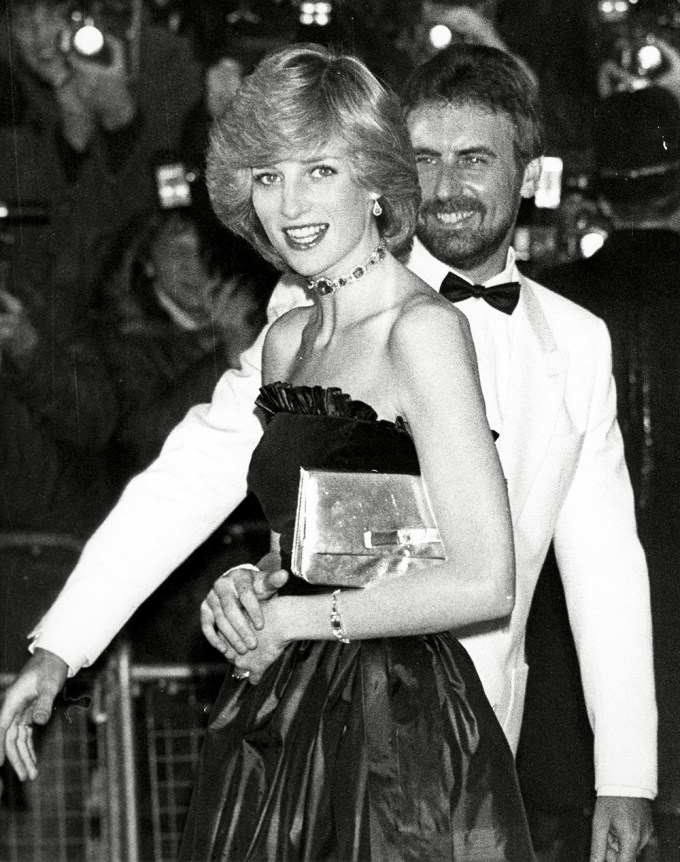 Princess Diana At The Premiere Of ‘E.T.’