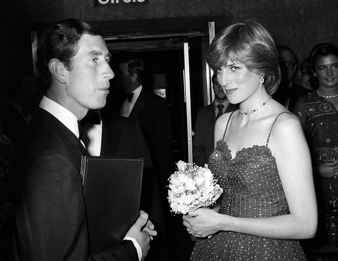 Prince Charles & Princess Diana At The Premiere Of ‘For Your Eyes Only’