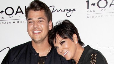 Kris Jenner & Rob Kardashian